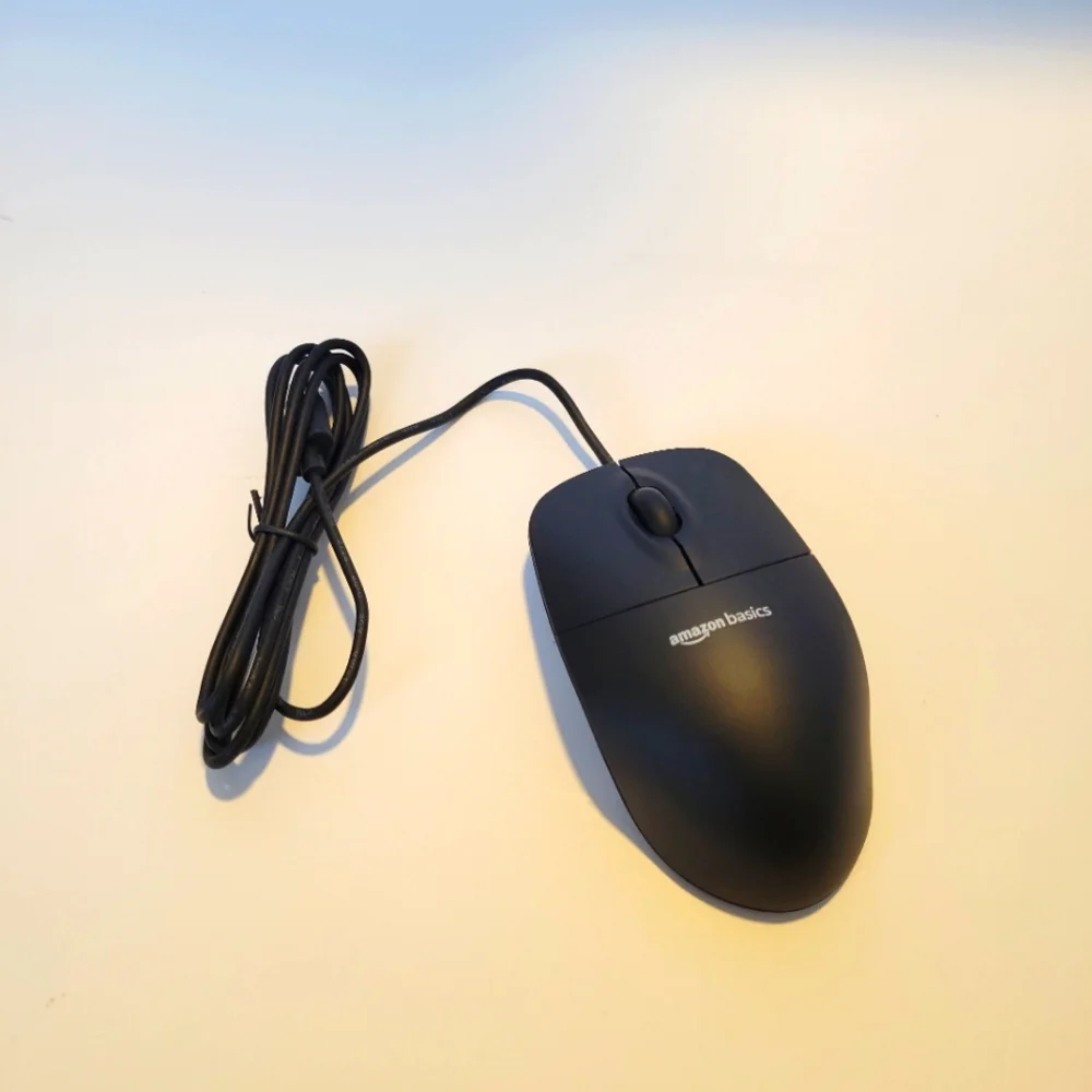 Amazon | Computers, Laptops & Parts | Amazon Basics 3button Wired Usb ...